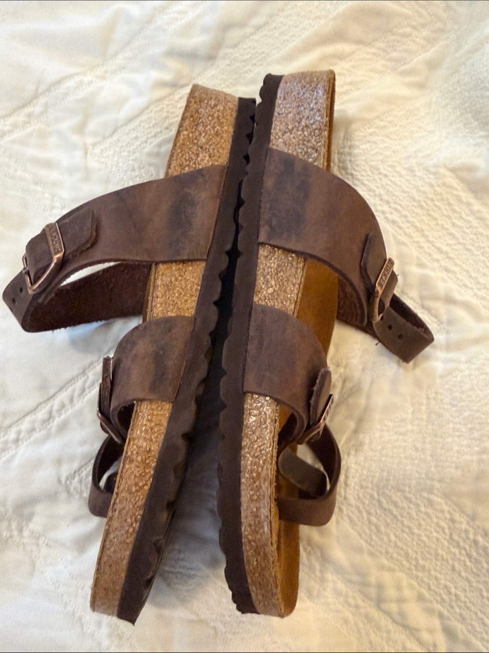 Birkenstock myari leather sandals sz 39 - Picture 6 of 8
